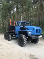 Урал 5557 ЯМЗ-236НЕ2 лесовоз