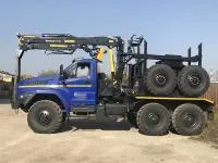 Новый лесовоз Урал НЕКСТ 2020 с манипулятором