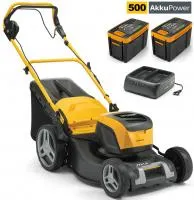Газонокосилка аккумуляторная самоходная Collector 548 S AE Kit с 2 АКБ 4 А/ч и ЗУ